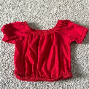 Old Navy Bright Red Kids Blouse